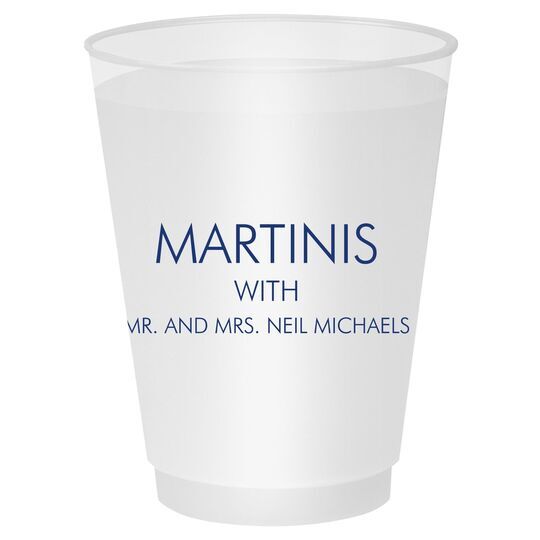 Your Cocktail Shatterproof Cups